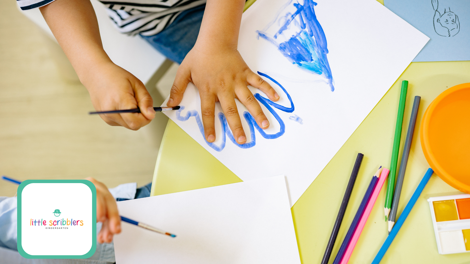 Web Design Case Study for Little Scribblers - Wolf IQ