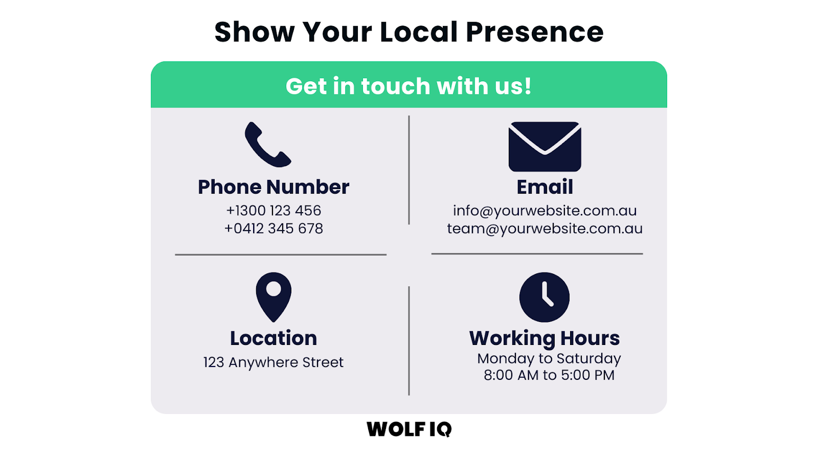 Conversion-focused website design with social proof and Google reviews for businesses - Wolf IQ