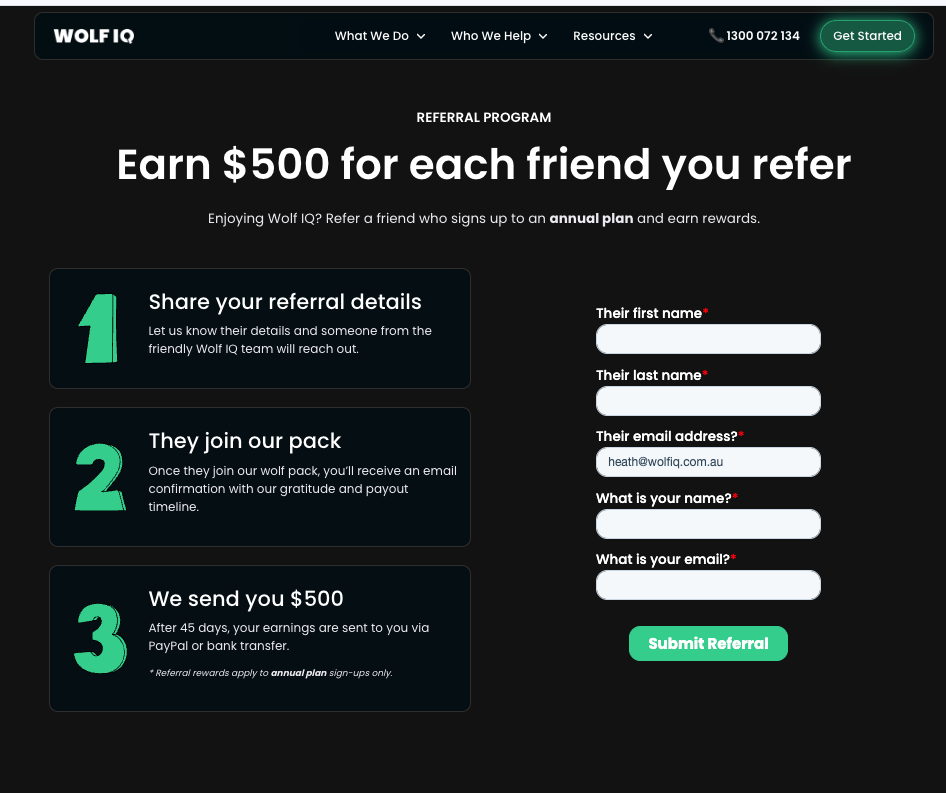 Develop Partnerships and Referral Programs