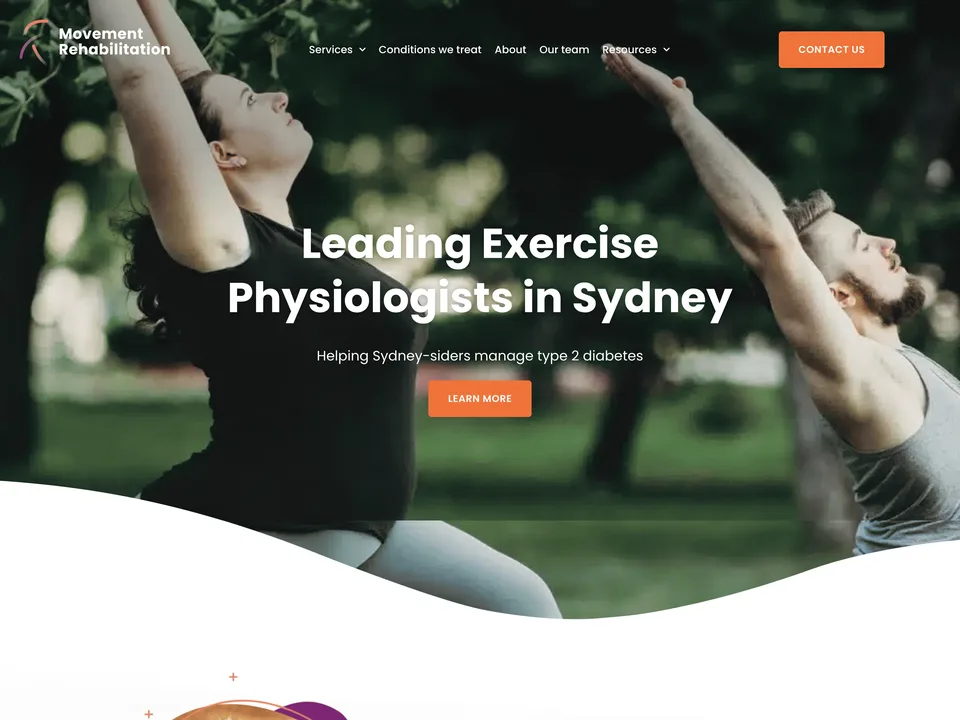 Movement Rehabilitation website