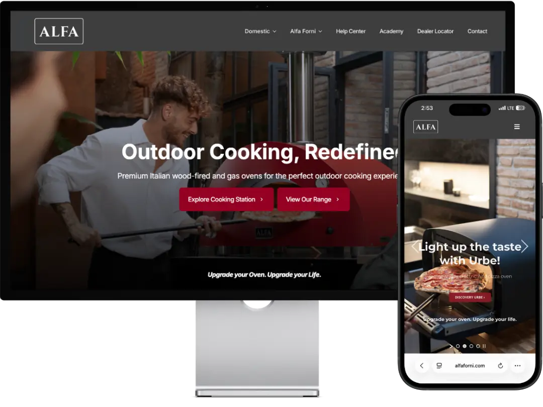 eCommerce website example