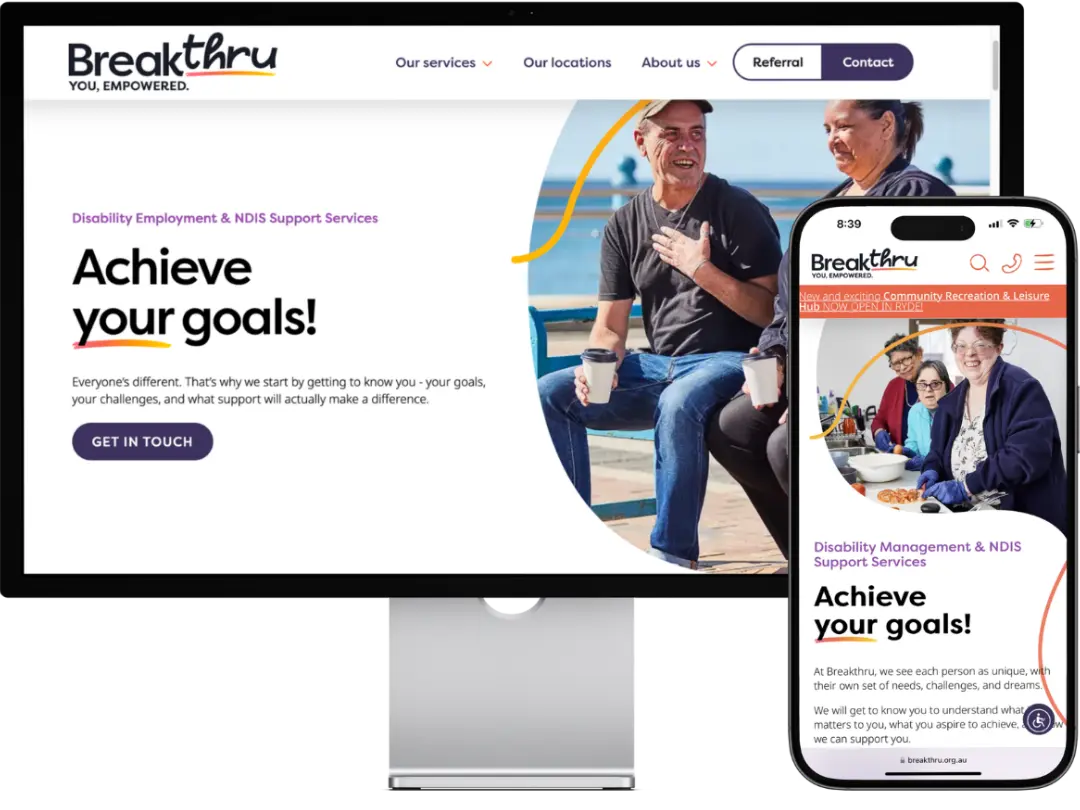 Education & Childcare website example