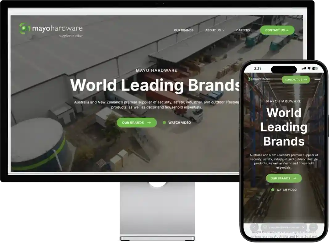Mayo Hardware website
