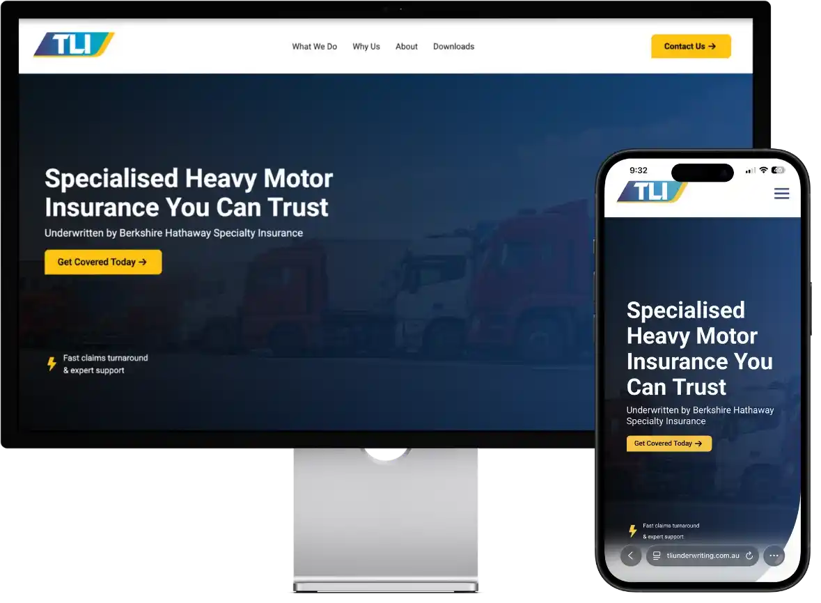 Insurance website example